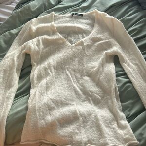 Long sleeve brandy meleville top. Fuzzy